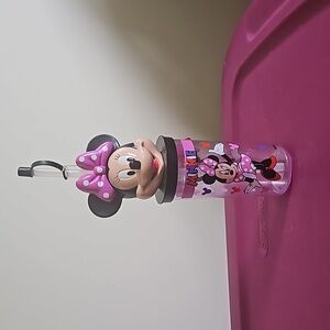 Minnie Mouse straw cup